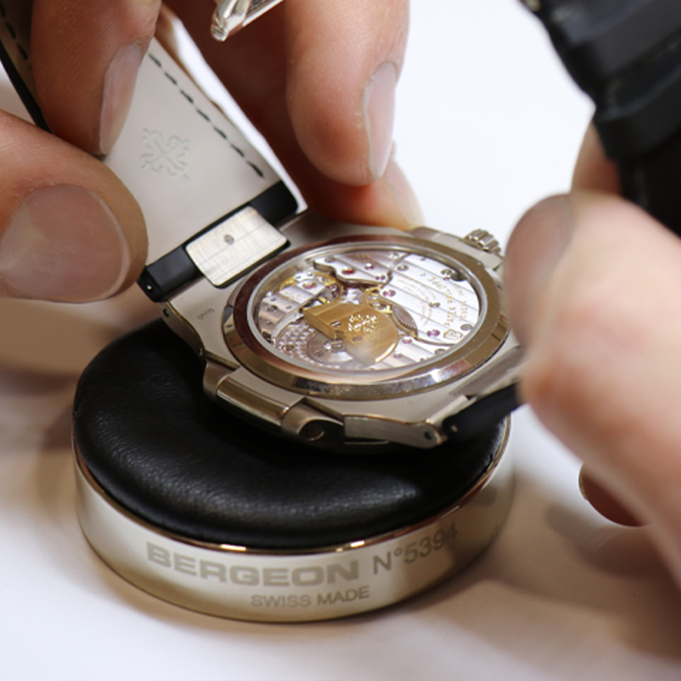 A watch workshop at Collector Square