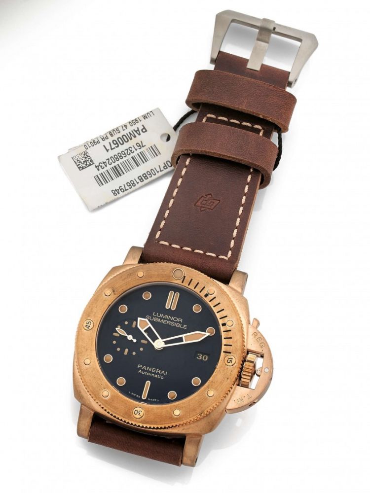 PANERAI,PAM671, Luminor 1950 Submersible Bronze, ref. OP7106, n° BB1867948