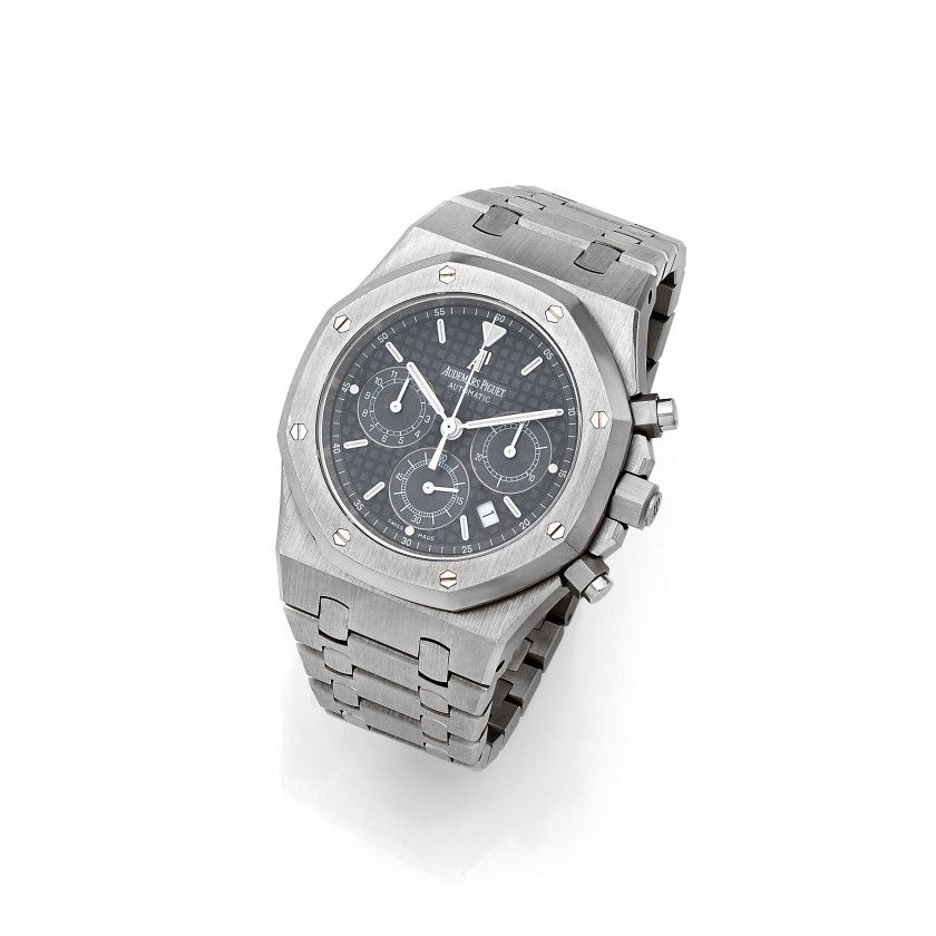 AUDEMARS PIGUET,Royal Oak Kasparov, ref. 25860ST, n° 312 / 519306 / E48957