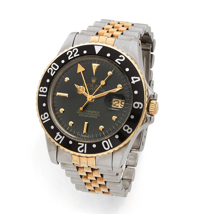 ROLEX GMT-Master Nipple Dial, ref. 16753, n° 6128877,Vers 1979