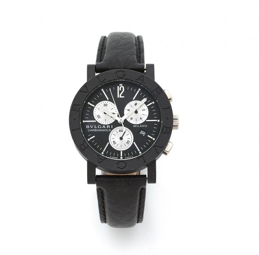 BULGARI,CarbonGold, ref. BB38CLCH