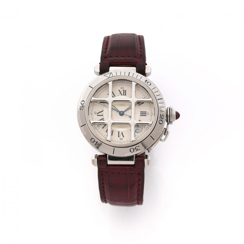 CARTIER Pasha Grille, édition limitée n° 0068/1847,Vers 2000