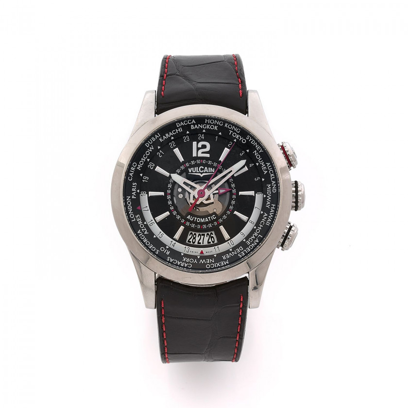 VULCAIN Revolution GMT, réf. 210129.192, n° 022,Vers 2010