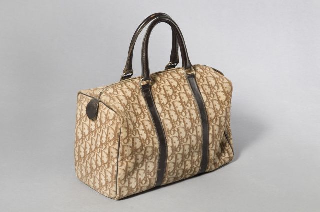 Christian DIOR SAC polochon en toile monogramm