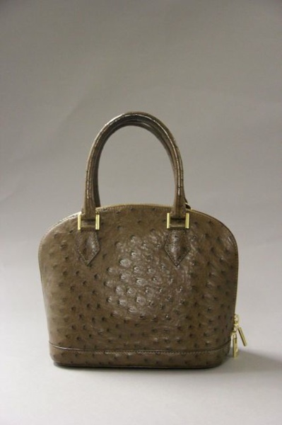 Sold at Auction: Louis Vuitton, Louis Vuitton Rare Limited Edition Alma  Autruche Gris