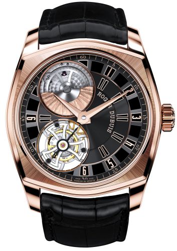 Roger Dubuis. La Monegasque for Only Watch. Fine and unique pink gold self-winding. tourbillon wristwatch with micro-rotor.. Accompanied by a fitted box and Certificate.