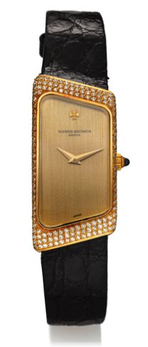 VACHERON & CONSTANTIN REF. 15207 PRESTIGE.DE LA FRANCE YELLOW GOLD.DIAMONDS.Vacheron & Constantin, Genève, case No. 534847, Ref. 15207.III series 133. Made in 1978 to mark the occasion of Vacheron.Constantin receiving the Prestige de la France award on 23