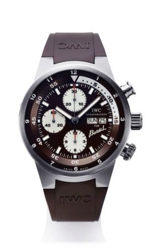 IWC AQUATIMER CHRONOGRAPH BOESCH EDITION STEEL.International Watch Co., Schaffhausen, Aquatimer - Chronograph, No..218/300, Ref. 3782. Made in a limited edition of 300 pieces in 2009 to.celebrate the 80th Anniversary of the Boesch Motor Boat Co..Fine, cen