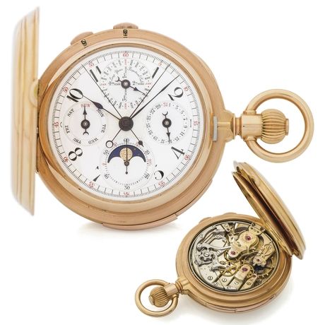 Chronometre Inter Genève Taschenuhr mit original Leder Etui | Kaufen Chronometre Inter Genève Taschenuhr mit original Leder Etui | Kaufen