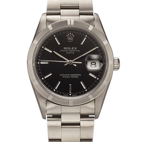 rolex oyster perpetual date 34mm steel price