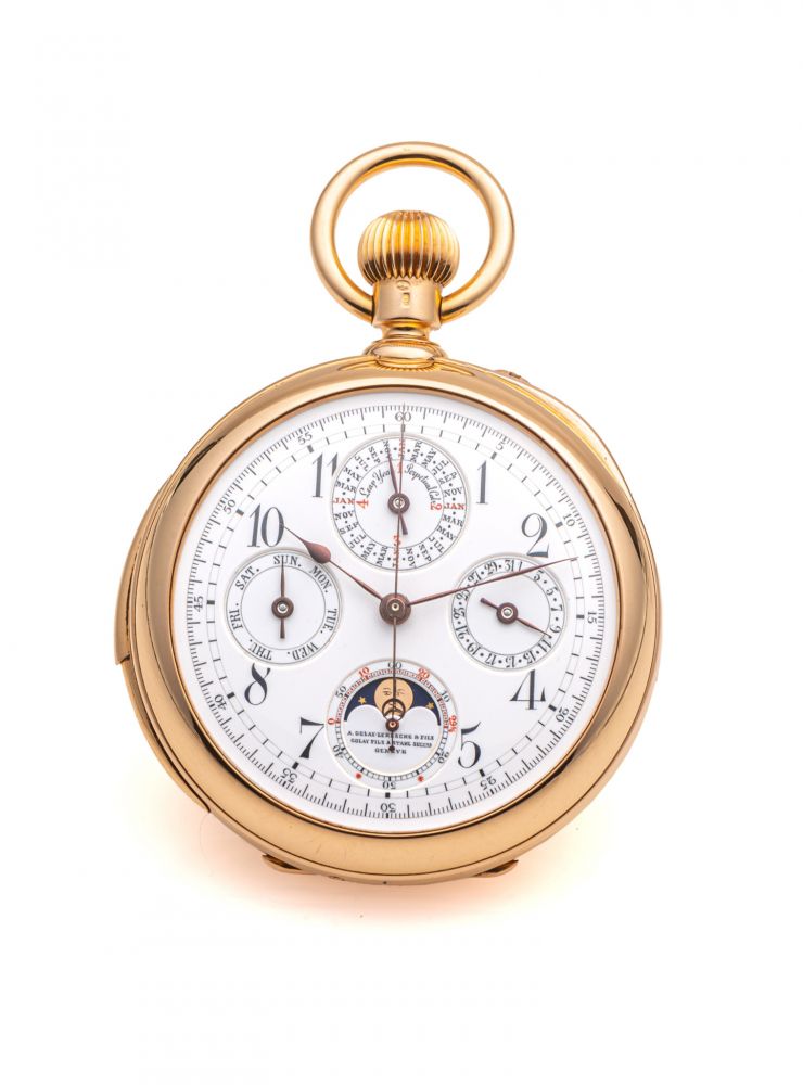 GOLAY LERESCHE, PERPETUAL CALENDAR, MINUTE-REPEATING, CHRONOGRAPH