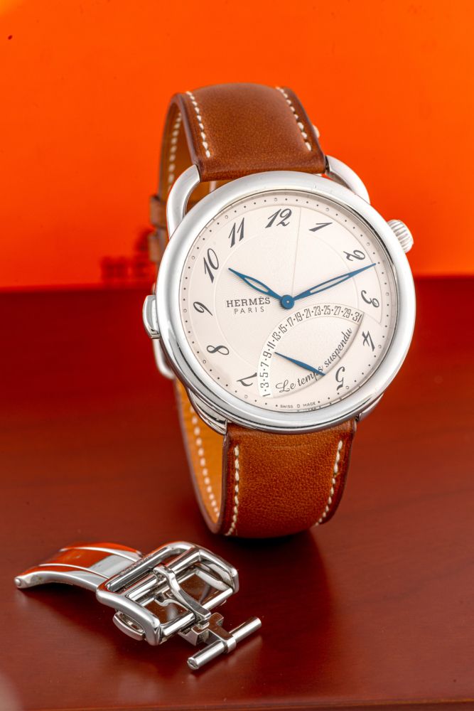 HERMES, LE TEMPS SUSPENDU, STAINLESS STEEL