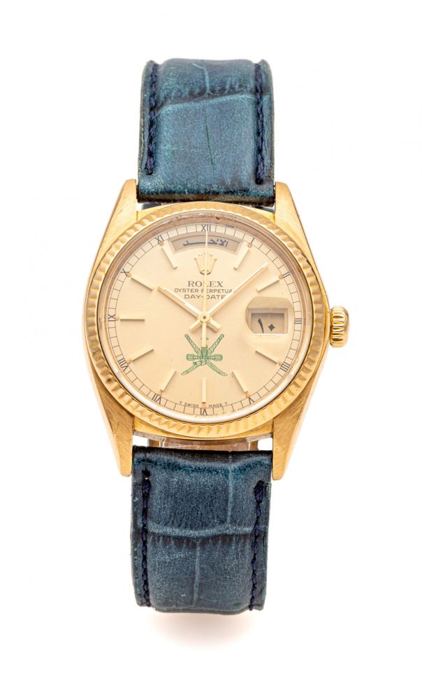 rolex day date leather strap for sale