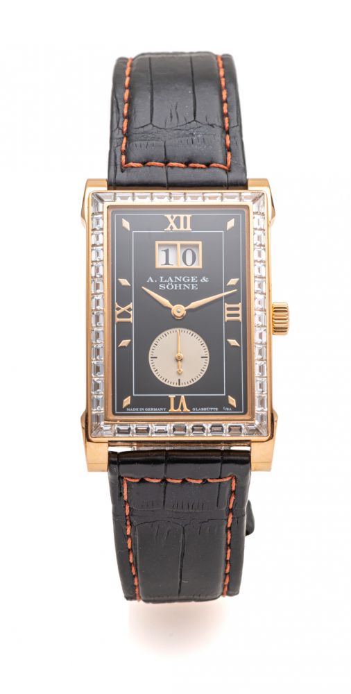 LANGE, REF. 107.035, CABARET, BAGUETTE BEZEL, PINK GOLD