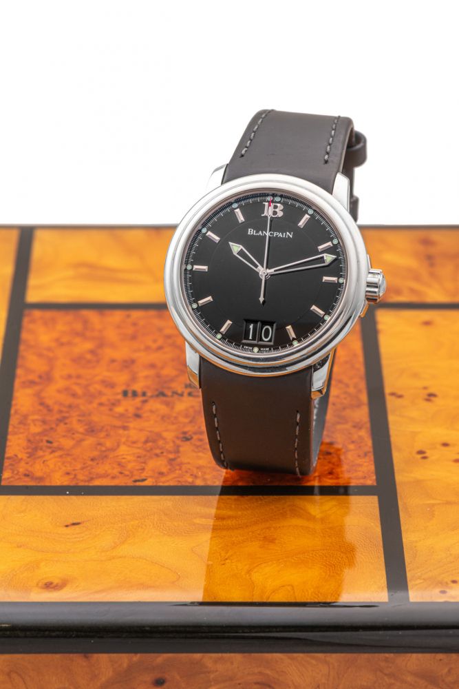BLANCPAIN, LEMAN, BIG DATE, STEEL