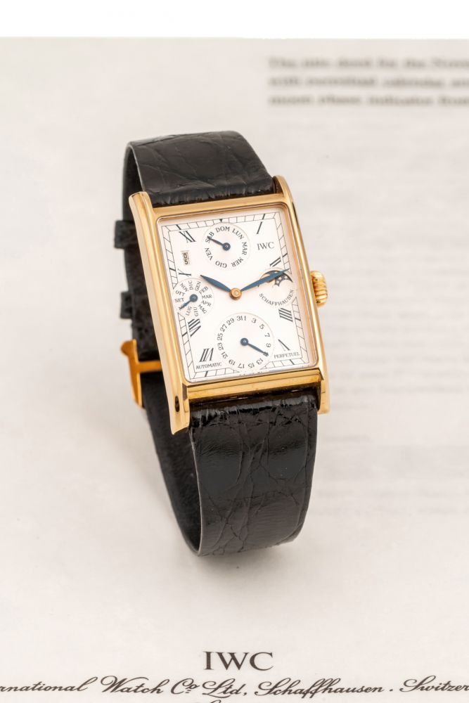 IWC, REF. 3545, NOVECENTO PERPETUAL, SPECIALLY MADE FOR ITALY, GOLD