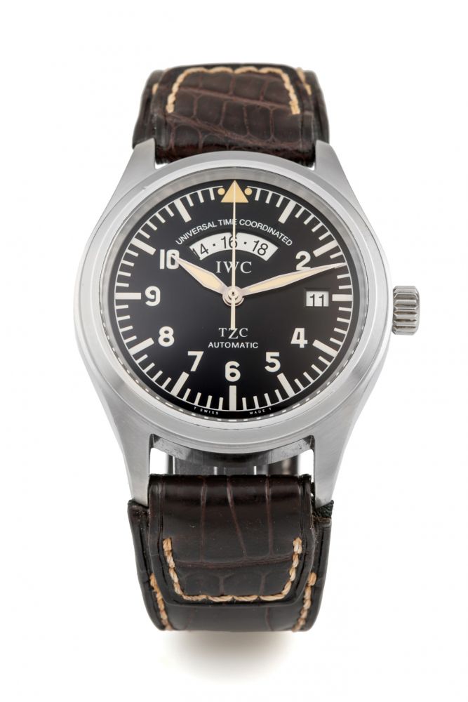 IWC, REF. 3521, FLIEGERUHR UTC/TZC, STEEL