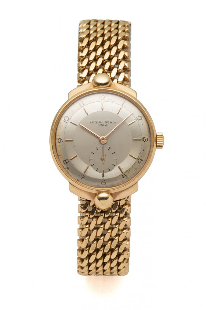 PATEK PHILIPPE, REF. 1550, « CORNES CAPUCHONNÉES », YELLOW GOLD