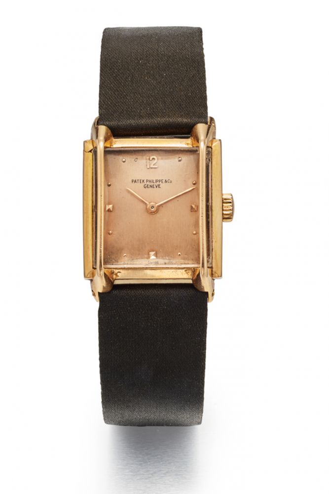 PATEK PHILIPPE REF. 1484, UNUSUAL CASE. 18K PINK GOLD