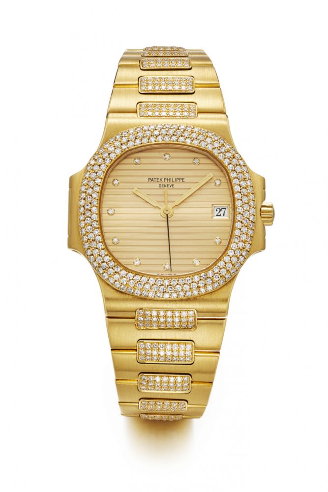 patek philippe nautilus engraved