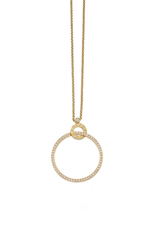 PIAGET POSSESSION 18K YELLOW GOLD DIAMOND NECKLACE