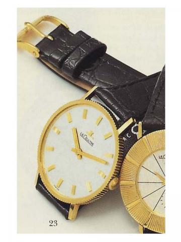 LeCoultre, Ref. 818. Produced in the 1960's.Fine and elegant, 14K yellow gold gentleman's wristwatch.