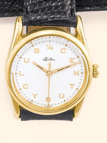 Rolex for Eaton, 1/4 Century Club, Ref. 1011. Produced in the 1960's.Fine, center-seconds, self-winding, water-resistant, 14K yellow gold gentleman's wristwatch.