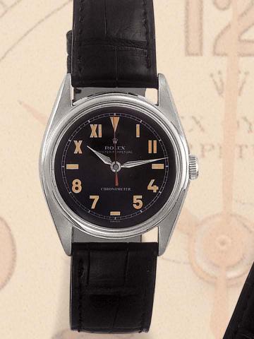 Rolex, Oyster Perpetual Chronometer, Ref. 5048. Produced in the 1940