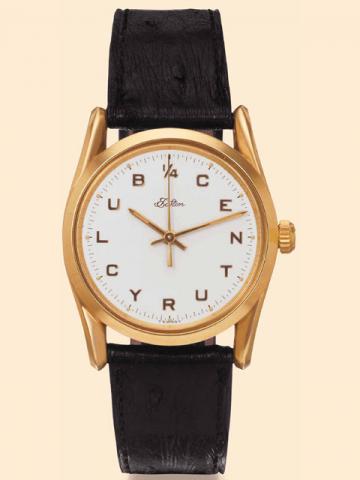 Rolex for Eaton, 1/4 Century Club, Ref. 1011, Bomb_. Manufactured in the 1960s. Fine, center-seconds, self-winding, water-resistant, 14K yellow gold gen-tleman