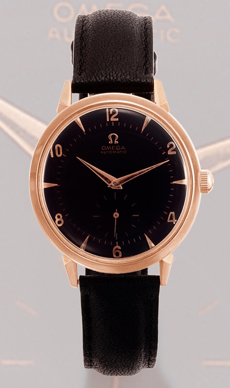 Omega, Automatic, Ref. 2714. Made in the 1960s. Very fine, self-winding, 18K pink gold gentleman's wristwatch.