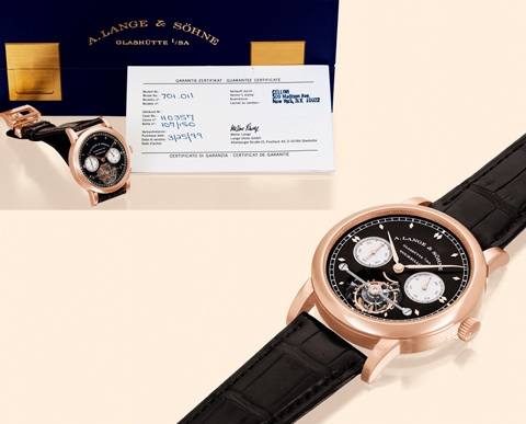 Pour le M_rite A. Lange & S_hne, Glash
