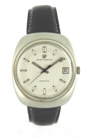 Carr_ arrondi.Girard-Perregaux, Carr_ arrondi, Ref. 9590KA, No. 117981. Made in the 1970