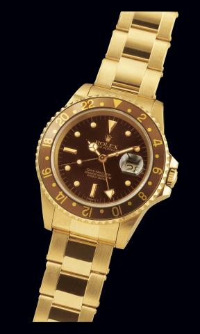 Ref. 16578 Yellow Gold.GMT-Master.Rolex, Oyster Perpetual.GMT-Master, Superlative Chronometer, Officially.Certified