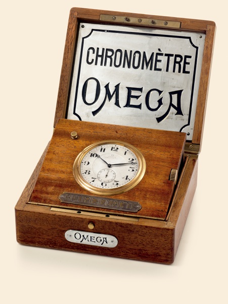 Heure exacte.Omega, Chronom