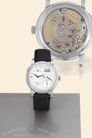 Stainless Steel Lange 1.A. Lange & S_hne, Glash