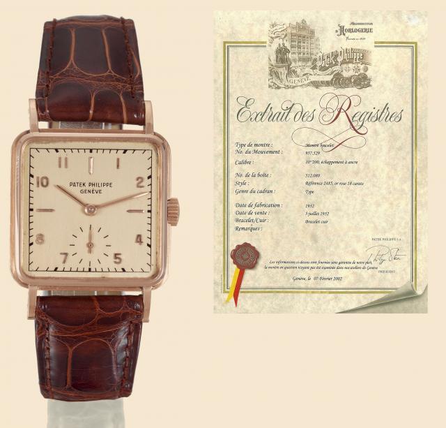 Pink Ref. 2485.Patek Philippe & Cie, Gen