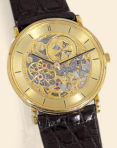 Ref. 33014 Yellow Gold Skeletonized.Vacheron Constantin, Gen