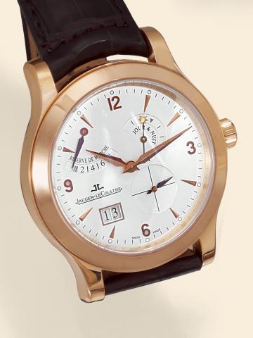 Master Eight Days.Jaeger-LeCoultre, Master Control 1000 Hours, No. 0148, Ref. 146.6.17. Made in a limited series of 217.examples in 2004..Very fine, water-resistant, 18K pink gold gentleman's wristwatch with large date, 8-day power reserve.day/night indic