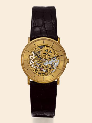 Ref. 33014, Yellow Gold Skeletonized.Vacheron Constantin, Gen