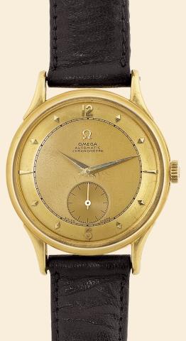 Yellow Gold Centenary.Omega, Centenary - Automatic, Chronom