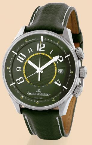 Amvox 1 - R-Alarm Aston Martin.Jaeger-LeCoultre, Amvox 1 - R-Alarm Aston Martin.1000-hour control, No. 244/500, Ref. 191.T.97. Made in.a limited edition of 500 pieces in 2005..Very fine and rare, large, center seconds, self-winding, water resistant.to 5 a