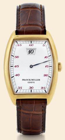 Yellow Gold Jump-Hours.Franck Muller, Gen