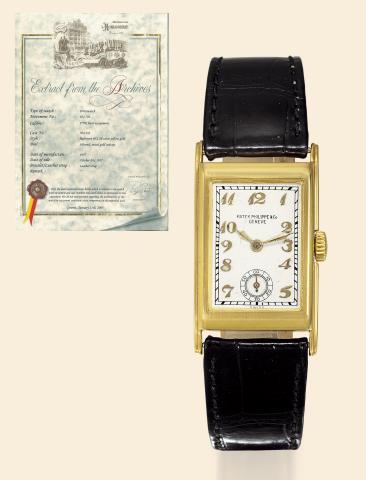 Yellow Gold Art Deco.Patek Philippe & Co., Gen
