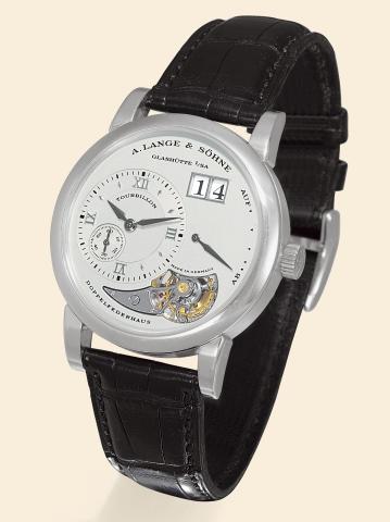 Platinum Lange 1 Tourbillon.A. Lange & S_hne, Glash