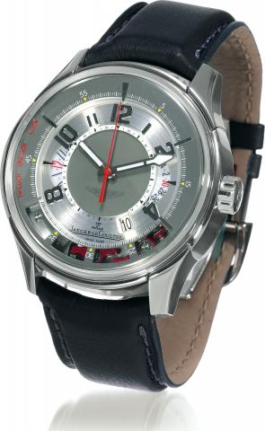 AMVOX2 - Aston Martin Chronograph.Jaeger-LeCoultre, AMVOX2 - Aston Martin, Master Control 1000 Hours, No. 78/200.Ref. 192 6.25. Made in a limited edition of 200 pieces in platinum and titanium, sold on April.25, 2007..Very fine and rare, large, self-windi