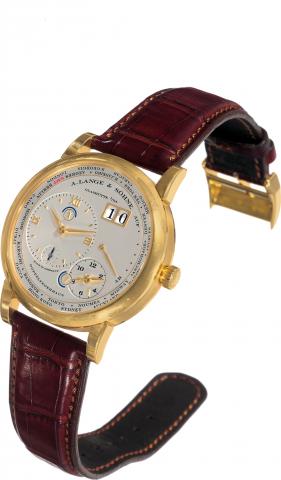 Lange 1 Zeitzone.A. Lange & S_hne, Glash
