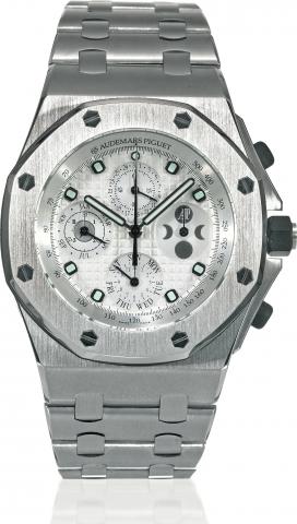 Titanium, Royal Oak _ Chronograph _.Quanti