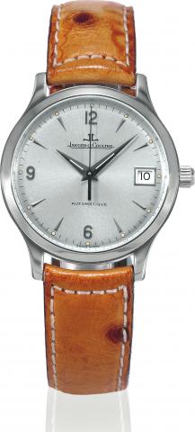 Master Control.Jaeger LeCoultre, Master Control, Automatique.1000 hours, case No. 0544, Ref. 145.8.89. Made circa 1998..Fine, self-winding, water-resistant, center seconds, stainless steel.wristwatch with date and a stainless steel Jaeger LeCoultre.deploy