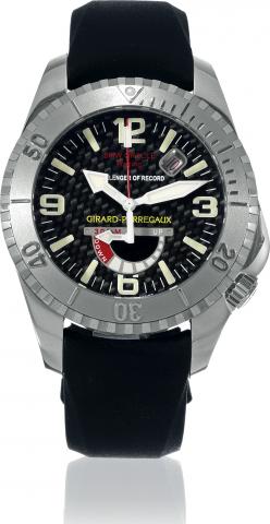 Sea Hawk II _ USA 71.Girard-Perregaux, Sea Hawk ll, BMW Oracle Racing, Challenger of Record, No 323/500, Ref. 49905. Made in a.limited series of 500 examples for the 32nd America