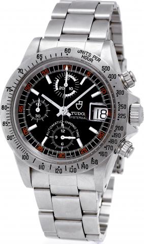 Chrono Time.Tudor, Oyster-Date, Automatic -.Chrono Time, Ref. 94200, case made by.Rolex, Geneva. Made in the 1980